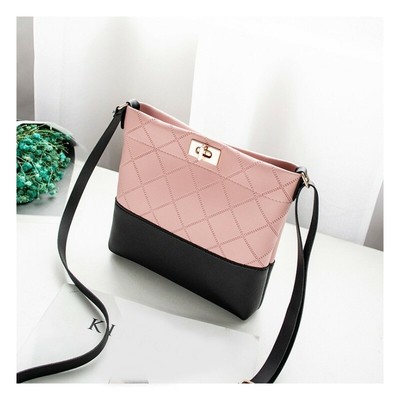 Damen Handtaschen Rosa Leder Elegant Umhängetasche Klein Tasche