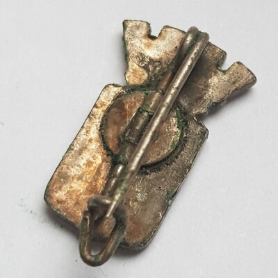 Insigne Broche Ancienne Ville De AX - Épinglette Vintage, Occasion, Sans Marque Spécifique