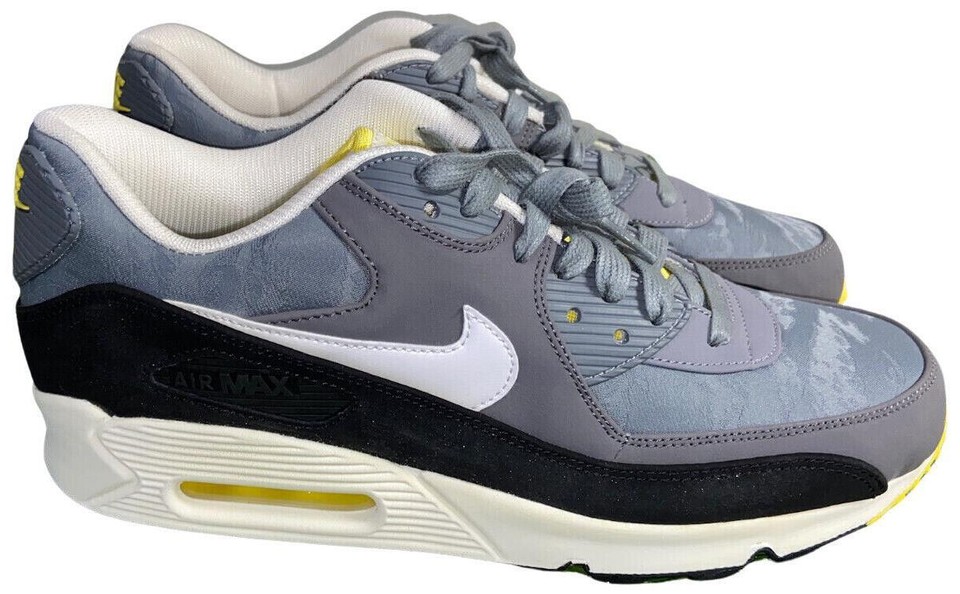 Nike Air Max 90 Premium Dark Grey Volt for Sale | Authenticity