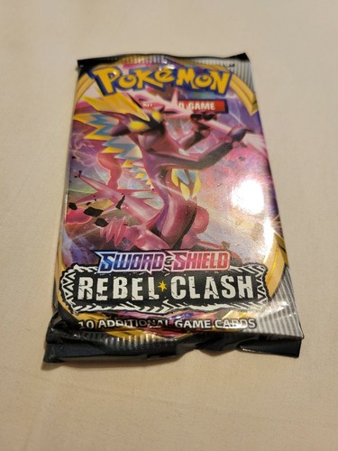 Sword And Shield Rebel Clash Booster Pokemon TCG Sword & Shield Rebel Clash Booster Pack - 10 Cards, New & Sealed, English Booster Pack Pokemon Sword And Shield Rebel Clash Booster Pokemon TCG Sword & Shield Rebel Clash Booster Pack - 10 Cards, New & Sealed, English Booster Pack Pokemon