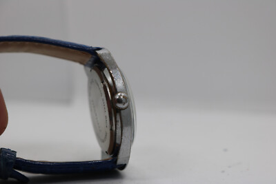 Vintage Waltham 17 Jewel Blue Calendar Mens Watch 35mm SG 100-1 | eBay