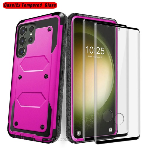 For Samsung Galaxy S23 S22+ S21 S20 Ultra S10 S9 Shockproof Rugged Case Cover - Picture 22 of 25