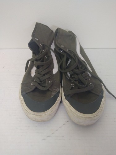 Vans Para Hombre Off The Wall 721277 Zapatos de Camuflaje Oliva Top Alto con Cordones Talla 10 - Imagen 3 de 6