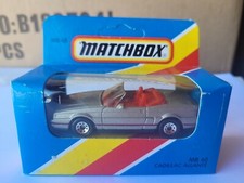 MATCHBOX - CADILLAC ALANTE [SILVER] NEAR MINT VHTF BOX GOOD MACAU COMBINED POST 