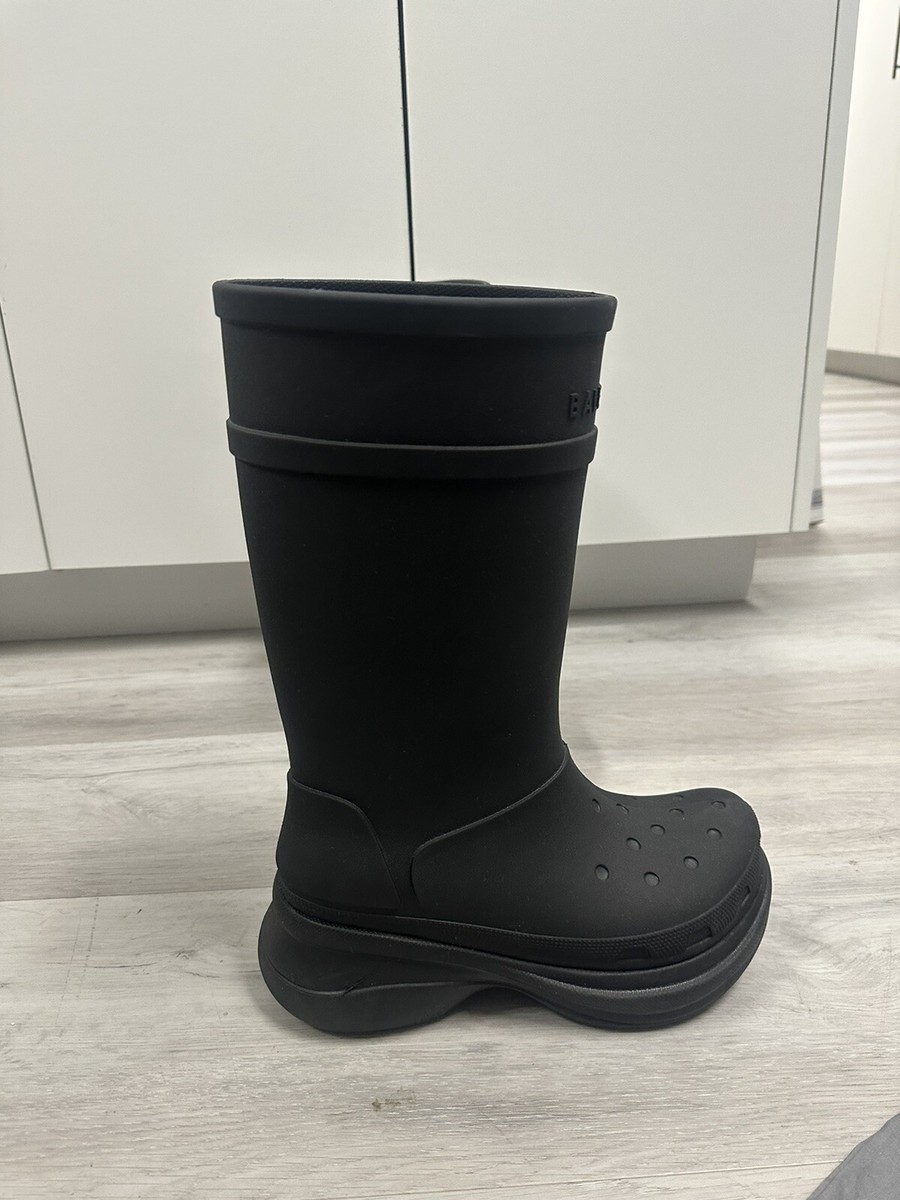balenciaga X Croc Boots Size 42 Black | eBay balenciaga X Croc Boots Size 42 Black | eBay