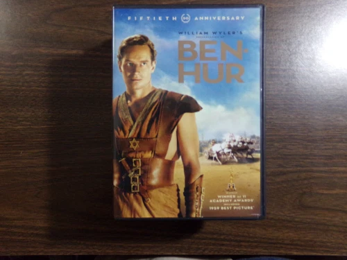Ben-Hur (DVD, 1959, 2 DISC, 50th Anniversary Edition) CHARLTON HESTON