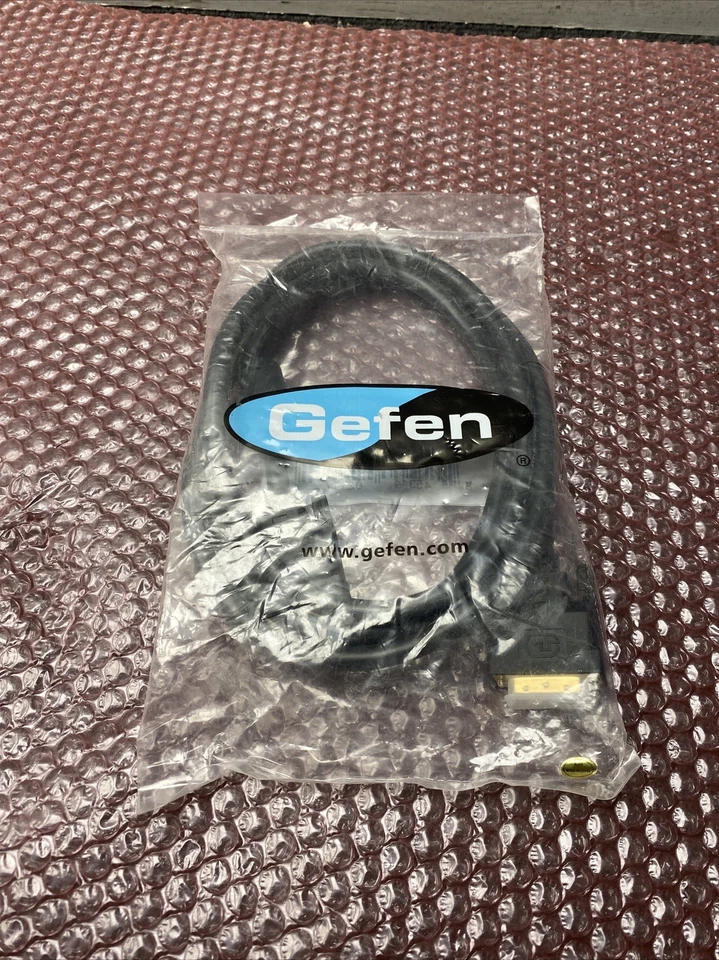Gefen CAB-DVIC-DL-06MM 6' Dual Link DVI Cable (M-M) New in Package  - Image 3 of 4
