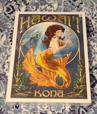 Hawai'i Kona Mermaid Jigsaw Puzzle By Carbon Neutral With 500 Pieces New