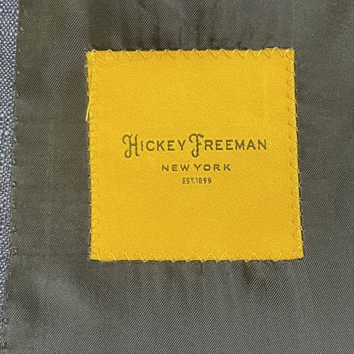 Hickey Freeman x Loro Piana Sunset Cashmere & Silk Jacket USA Navy Size 52 R Men - Picture 6 of 8