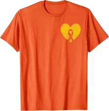 In September We Wear Gold Childhood Cancer Awareness Unisex T-Shirt