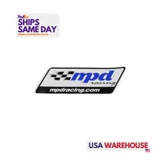 Mpd MPD012 3.25X9.875, Mpd Decal 3.5X10 Aftermarket High Performance Racing Part