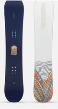 NEW 2024 K2 Cold Shoulder Women's Snowboard Size: 147 cm Navy Blue White