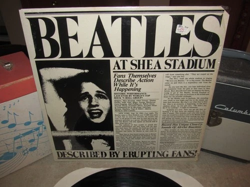 BEATLES: At Shea Stadium  AUDIO JOURNAL 12" LP 33 RPM - Shrink - Mint-