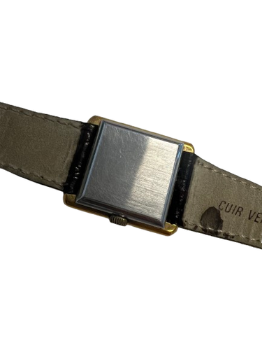 Montre Omega plaqué or avec bracelet en cuir dans sa boîte d'origine - Photo 10/19