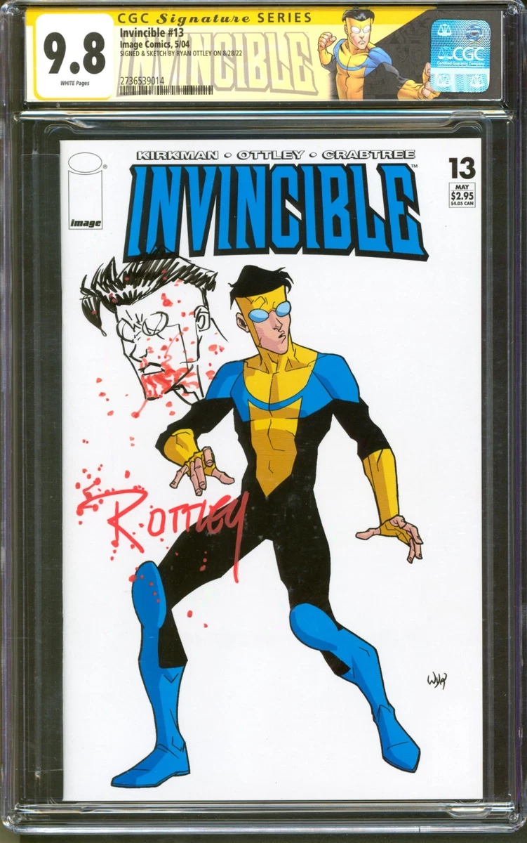 25+ Invincible 9.8 Near Mint/Mint, Comics Signed Graphic Novels