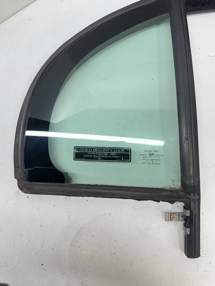 Buick Lesabre 2000-2005 puerta trasera ventilación ventana vidrio pasajero derecho 1/4 S5 diestro Foto 3 de 4