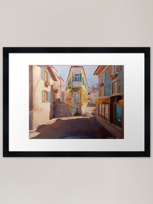 Counter Strike 2, Italien - CT Spawn gerahmtes Wandbild Poster Leinwanddruck Bild
