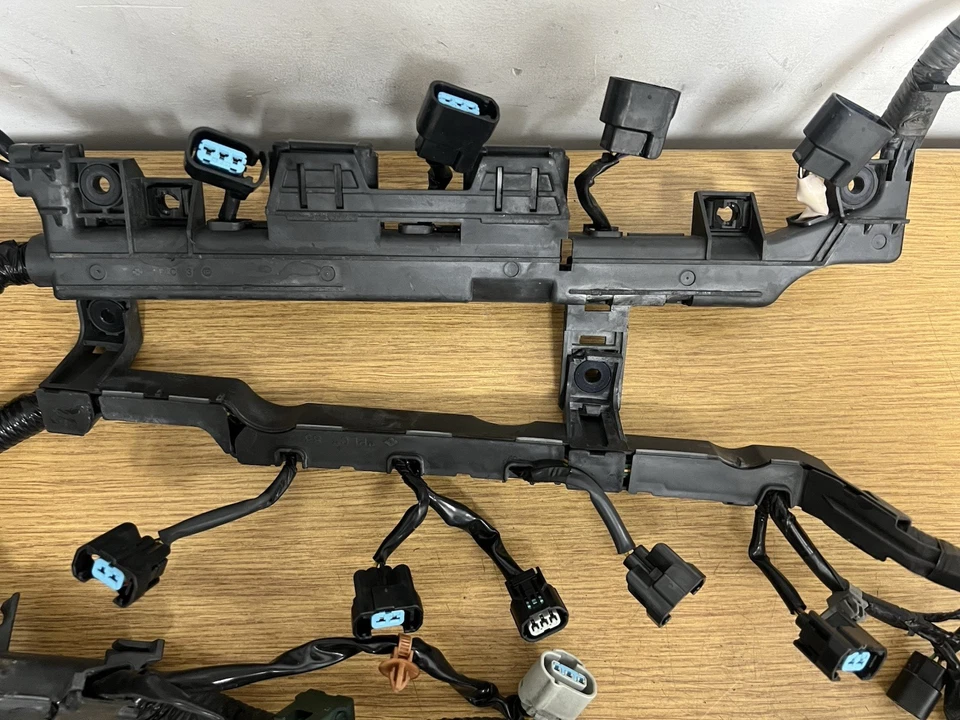 2005 HONDA CIVIC LX 1.7L D17A1 M/T 5 SPEED NON-VTEC ENGINE WIRE HARNESS OEM - Image 4 of 4