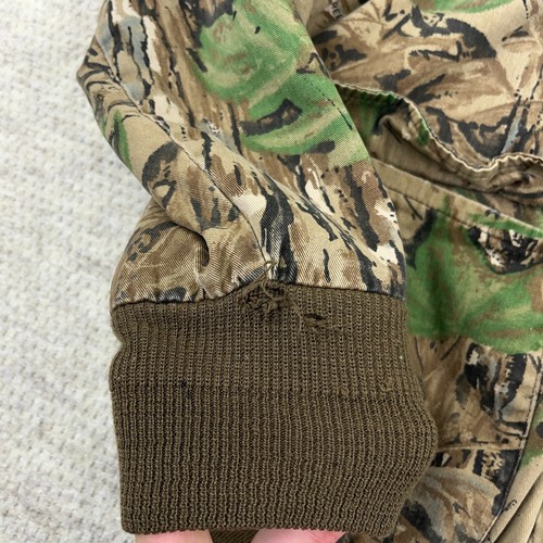 Vintage Realtree Camo Jacket Men Large Bomber Snap Twill Unlined 80s 90s USA - Picture 10 of 15
