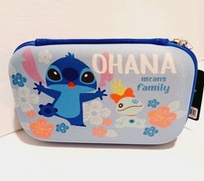 Disney Lilo and Stitch Molded Pencil Case  Pencil Bag Zipper Cosmetic Pouch