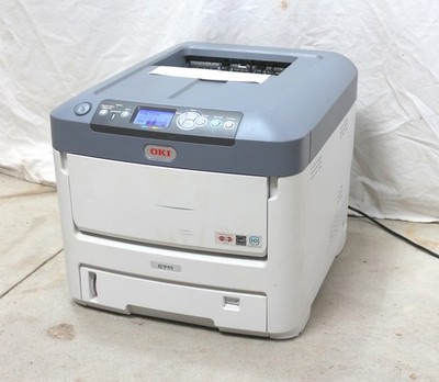 OKI C711 HD Color Laser Printer N31194A Low Print Count 51K- OEM