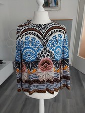 HALLHUBER gemusterte Tunika Gr 42