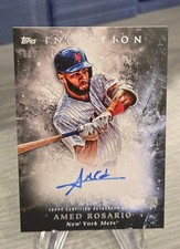 Amed Rosario 2018 Topps Inception Autograph /230 Rookie New York Mets/Yankees RC