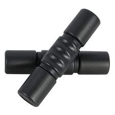 Twist Shaker ABS Double Row Shakers Percussion Instruments Medium single Black