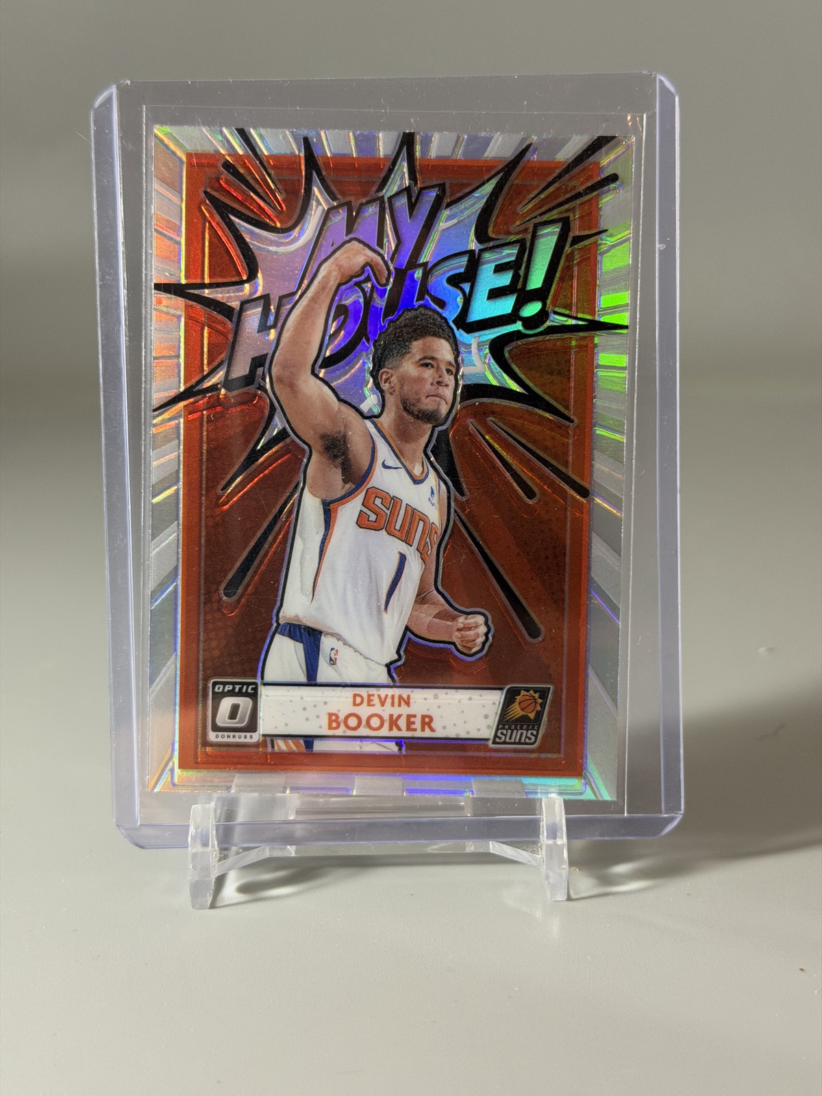 Devin Booker 2020 Optic #15 My House! - Holo Price Guide - Sports