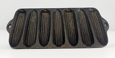 Vintage Marked Wagner Ware Cast Iron Corn Bread 7 Stick Muffin Pan Made in USA