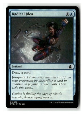 Radical Idea 58 Common Ravnica Remastered Magic: The Gathering Foil LP