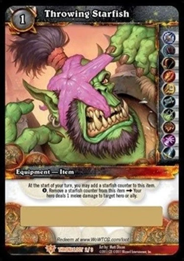 WoW LOOT - Wurfseestern / Sack of Starfish / Throwing Starfish - Toy - Bild 2 von 2