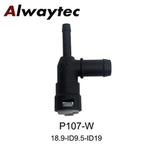 3pcs Heater Radiator Coolant Hose Connector for HVAC Heating Cooling System