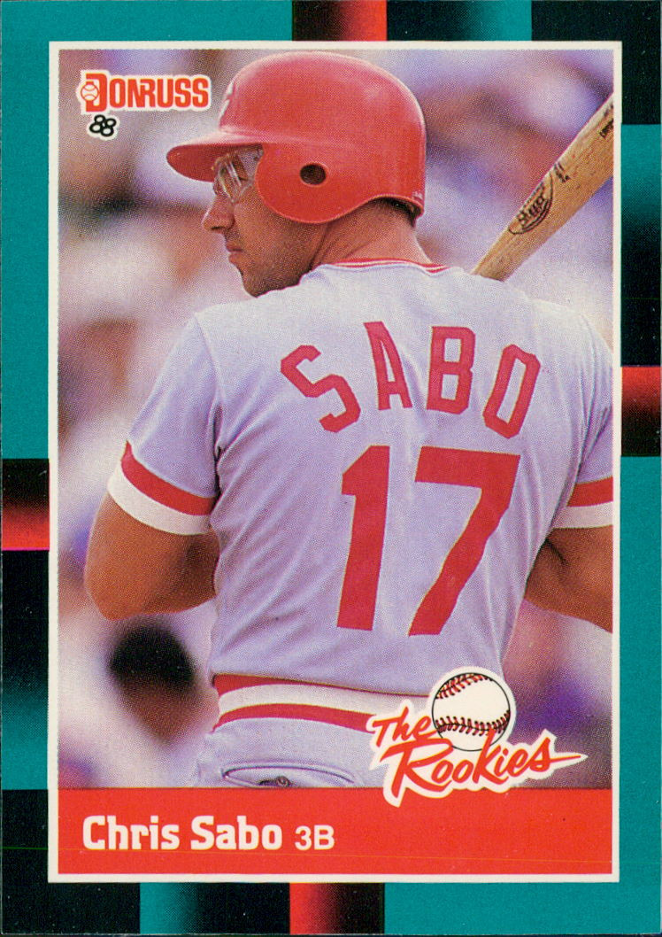 1988 Donruss The Rookies - Chris Sabo #30 (RC)