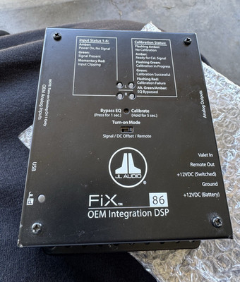 JL Audio FiX 86 OEM Integration DSP Car Audio Signal Processor