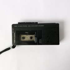 Microcassette Recorder Realistic Micro29 Voice Actuated Index Microcassette