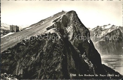 Rochers de Naye mit Berghaus