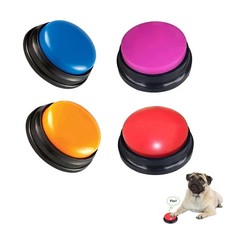 FINEST Voice Recording Button for Communication Pet Training Buzzer, 30 Seco...