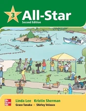 ALL STAR 3 STUDENT BOOK By Linda Lee & Kristin Sherman **BRAND NEW**