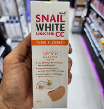 NAMU LIFE SNAIL WHITE Sunscreen CC Cream SPF 50 /PA  UVA/UVB 30ml.