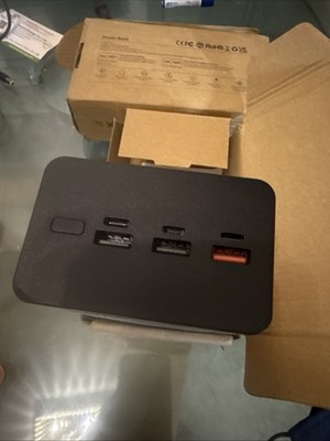 50000mAh Powerbank  RoHS External Back Up Battery Charger Fast USB C