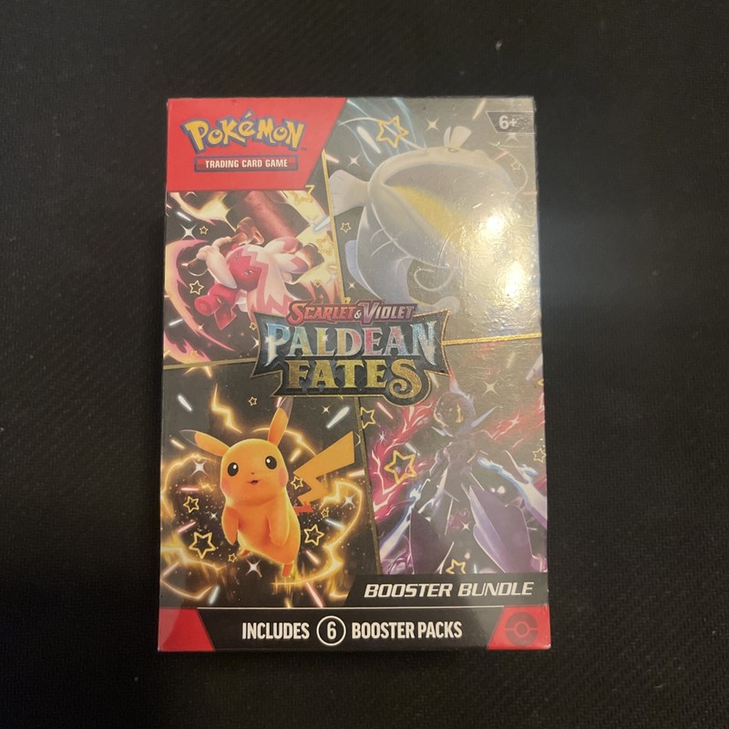 Pokémon TCG Scarlet & Violet Paldean Fates Booster Bundle  Sealed