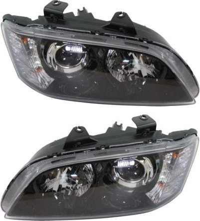 For 08-09 G8 Sedan Halogen Headlight Headlamp Head Light Lamp with Bulb PAIR SET Foto 4 de 4