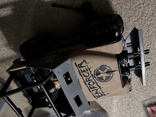 Vintage 1986 Steel Monsters Enforcer Jeep Tonka