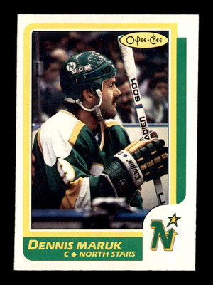 1986 O-Pee-Chee #60 Dennis Maruk  NM/NM+ X3132609