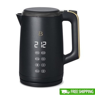 Programmable Temperature Kettle 1.7L Touch Display 1500W 4 Presets Auto Shutoff