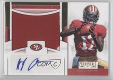 2012 Prominence Premiere Materials Signatures Prime 11/15 AJ Jenkins Auto 0f8