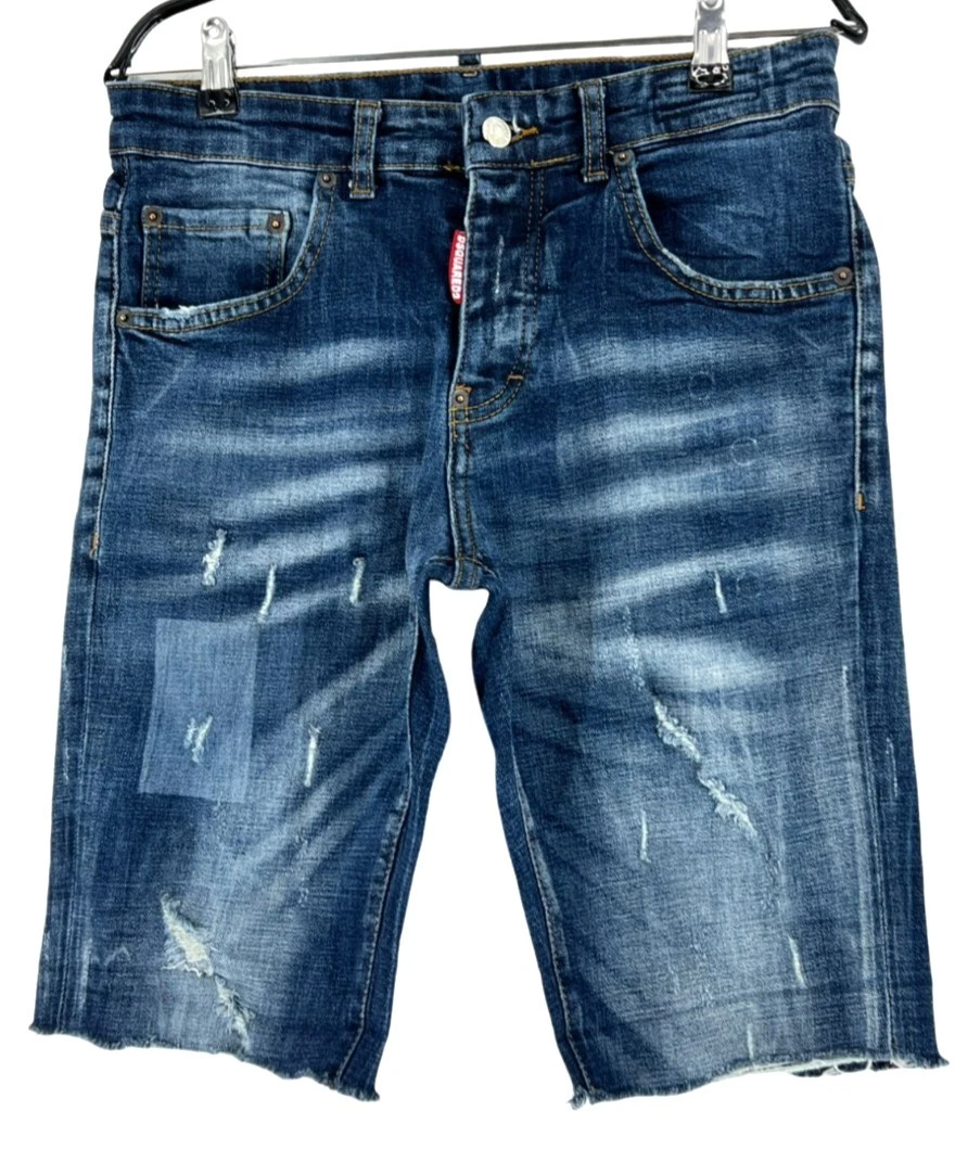 Dsquared2 Blue Denim Shorts for Men for sale | eBay
