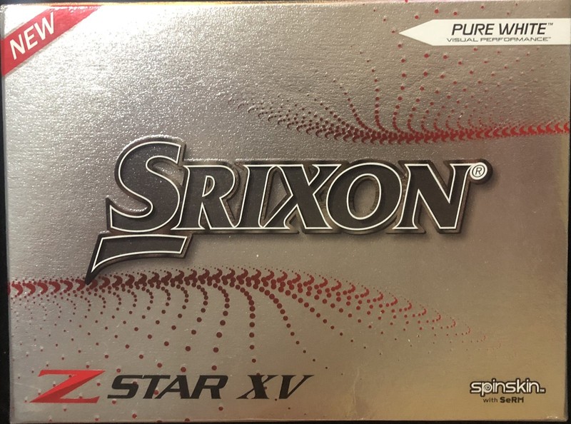1 Dozen Srixon Z Star XV White Golf Balls 4 Sleeves