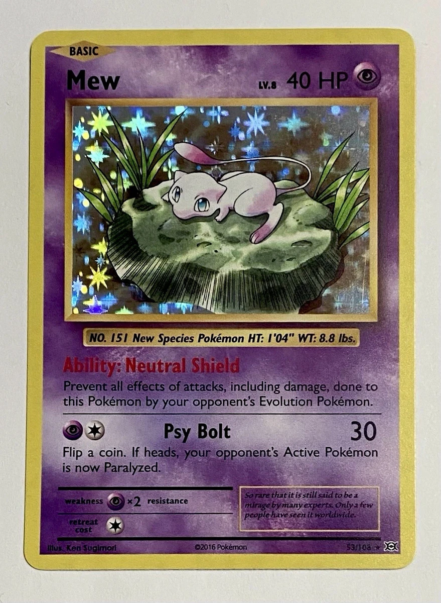 mew pokemon card ebay Pokmon TCG Individual Cards for sale your opponent takes 2 Prize cards. Mew Card Promo | eBay